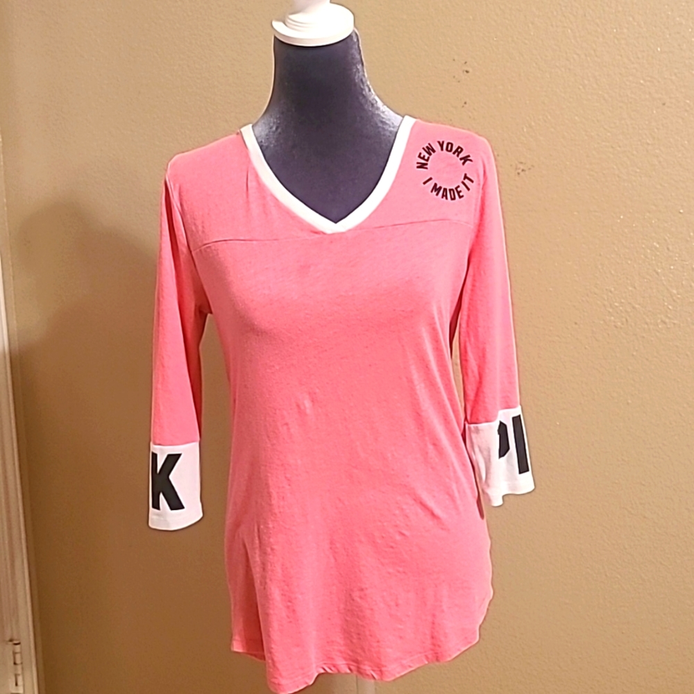 PINK XS New York 3/4 sleeve Shirt
